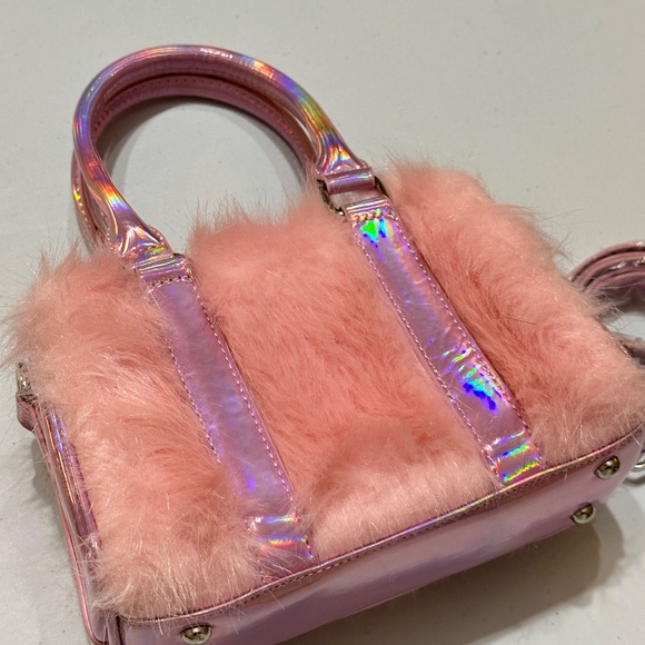 DOLLSKILL SUGAR THRILLZ BERRY SHAGADELIC MINI CROSSBODY PURSE - Picture 2 of 11